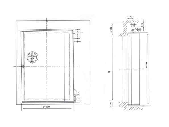 電控密閉門(mén)